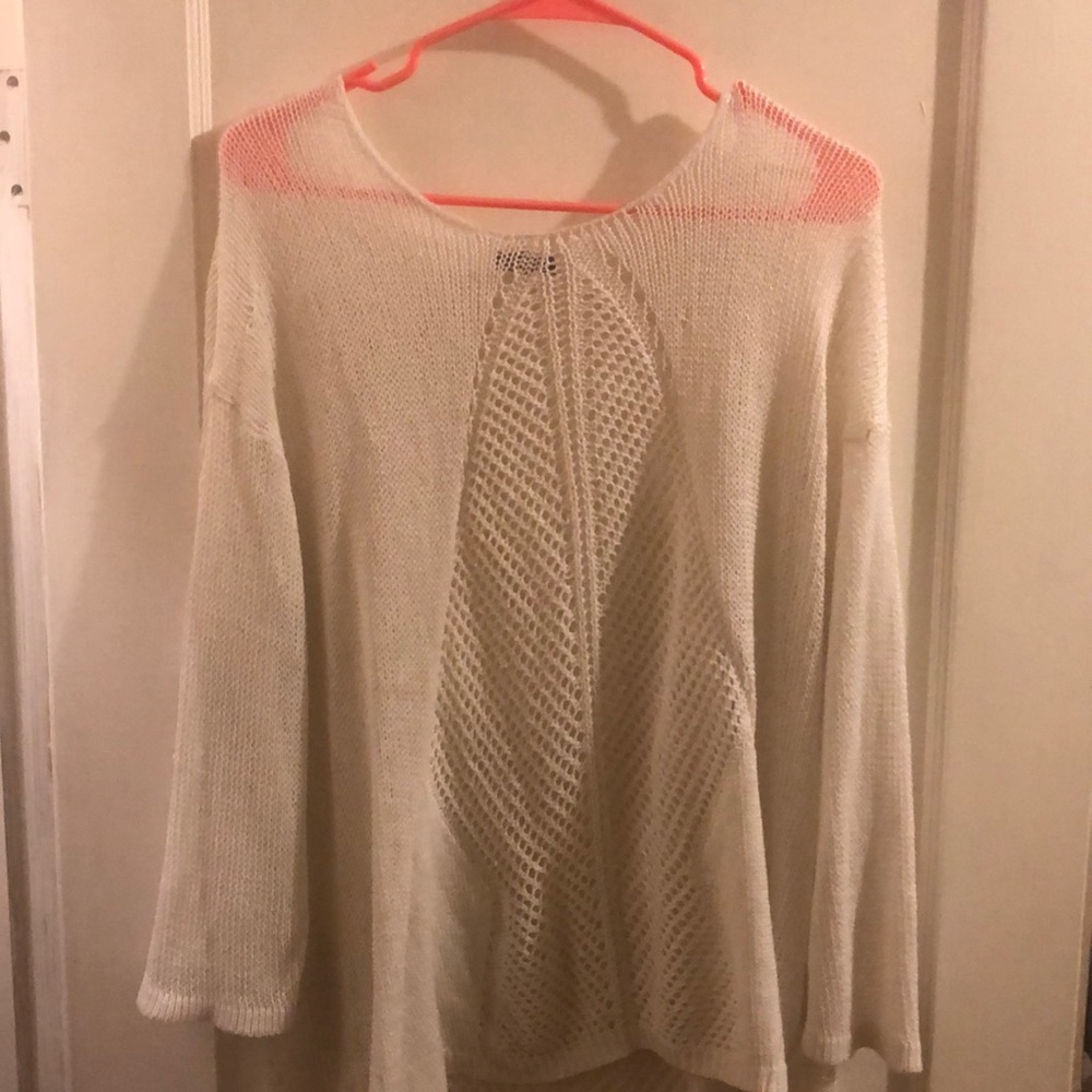 White crocheted too